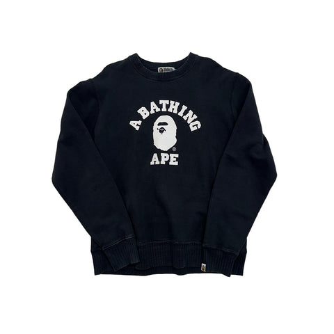 Bape College Black Crewneck (XL)