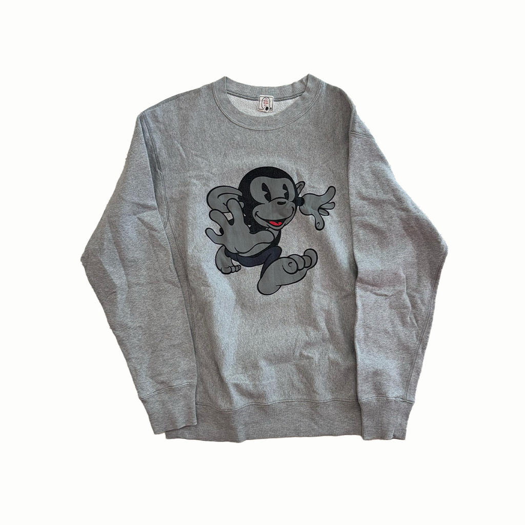 BAPE Old Baby Milo Grey Sweater (M)