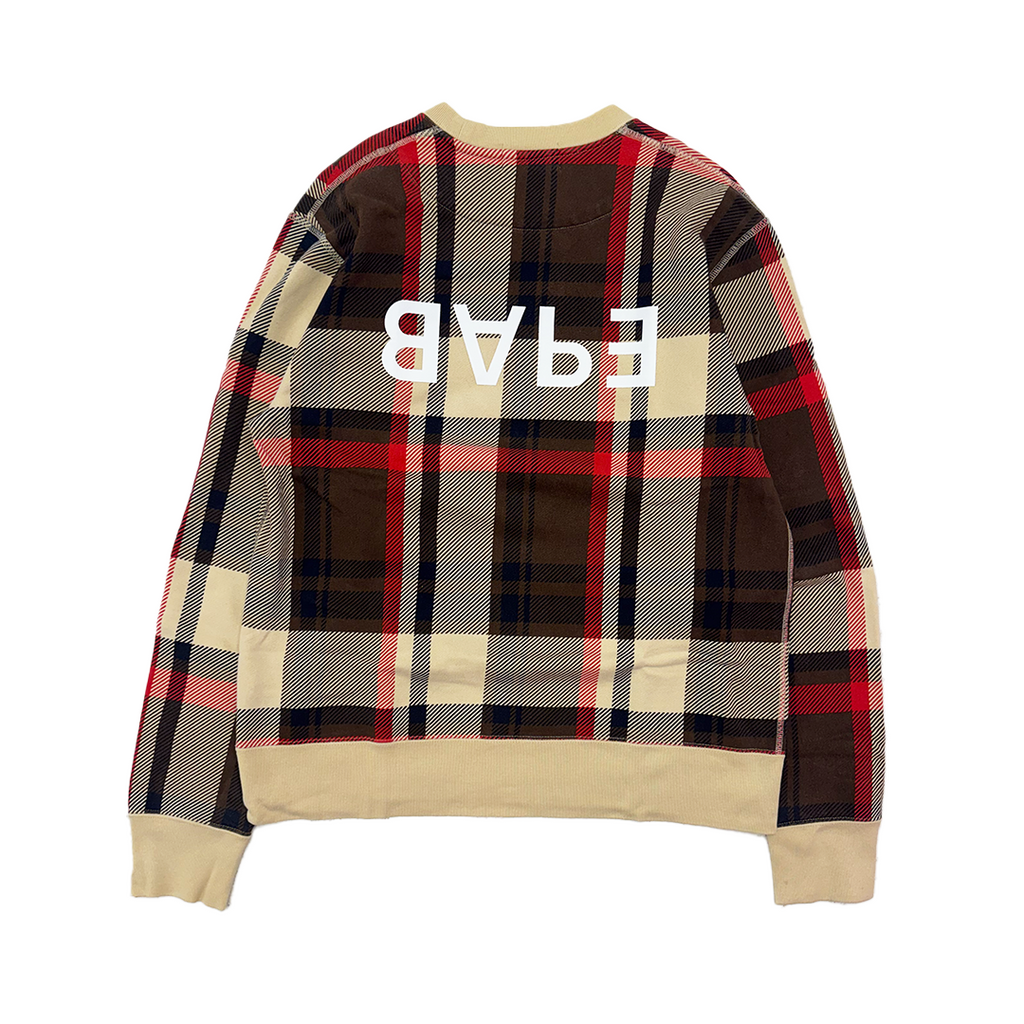 BAPE Check Tartan Wide Fit Sweater (M)