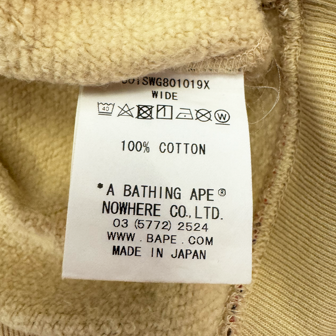 BAPE Check Tartan Wide Fit Sweater (M)