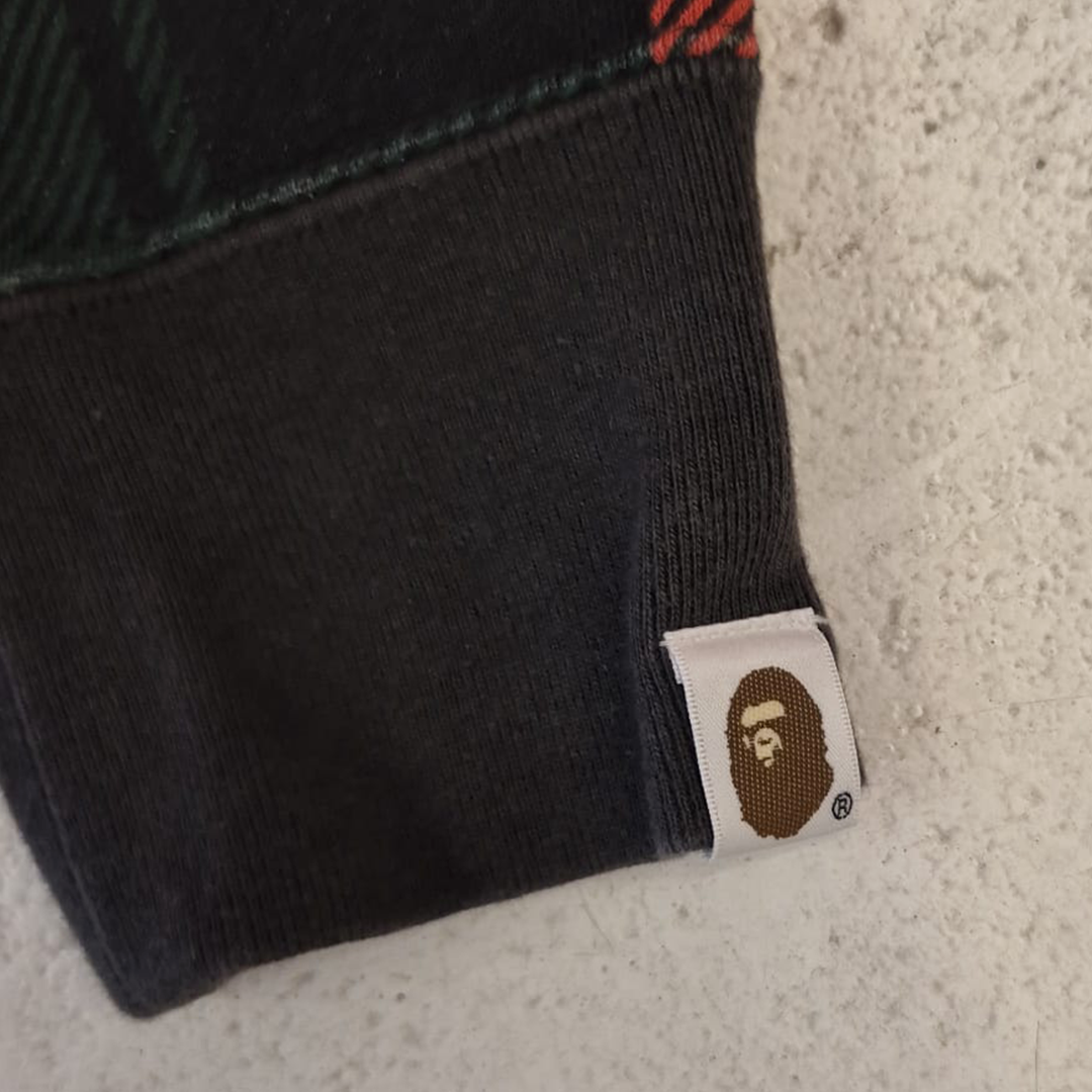 BAPE Check Tartan Sweater (M)