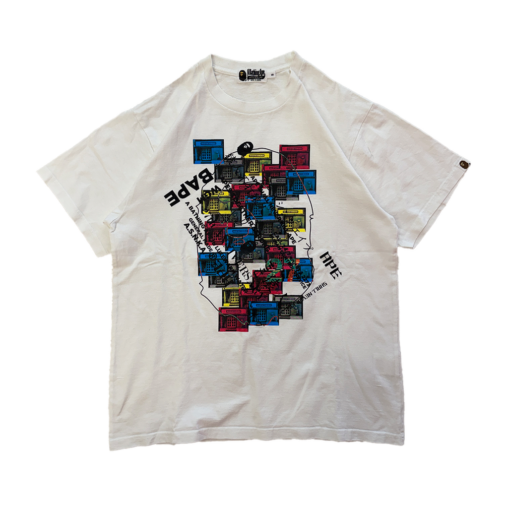 BAPE 27th Anniversary White Tee (S)
