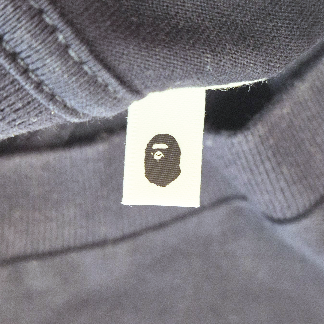 BAPE College & Big Head Relaxed Split Tee (L)