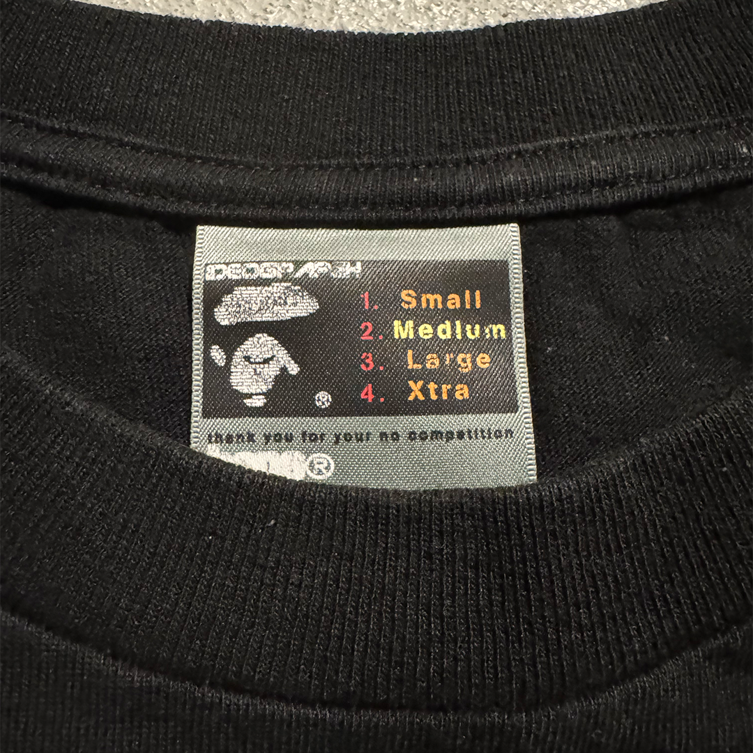 BAPE Bathing Ape Spellout Black Tee (M)