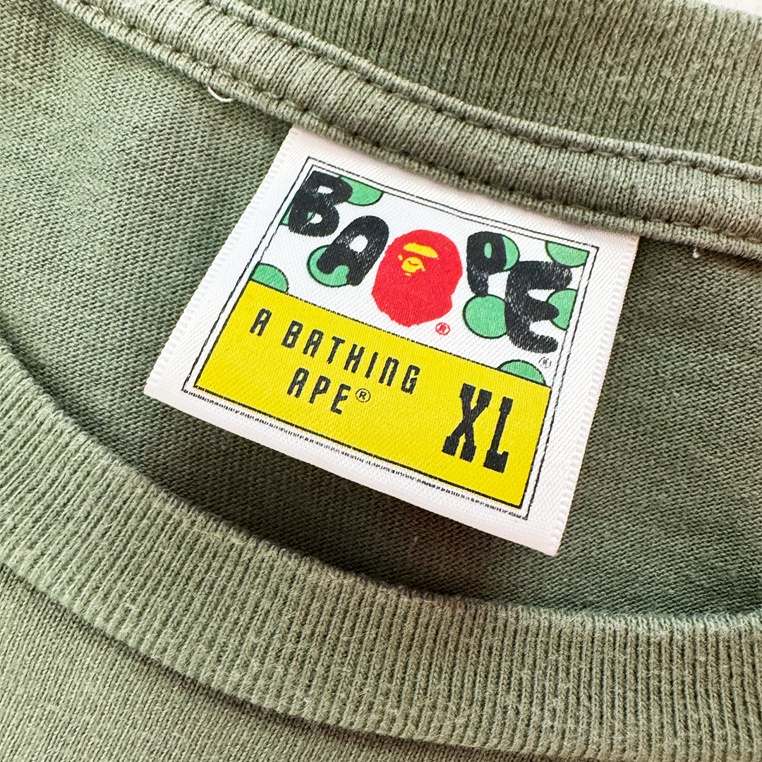 BAPE Small Logo Green Tee (XL)