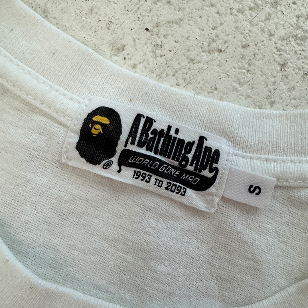 BAPE 27th Anniversary White Tee (S)