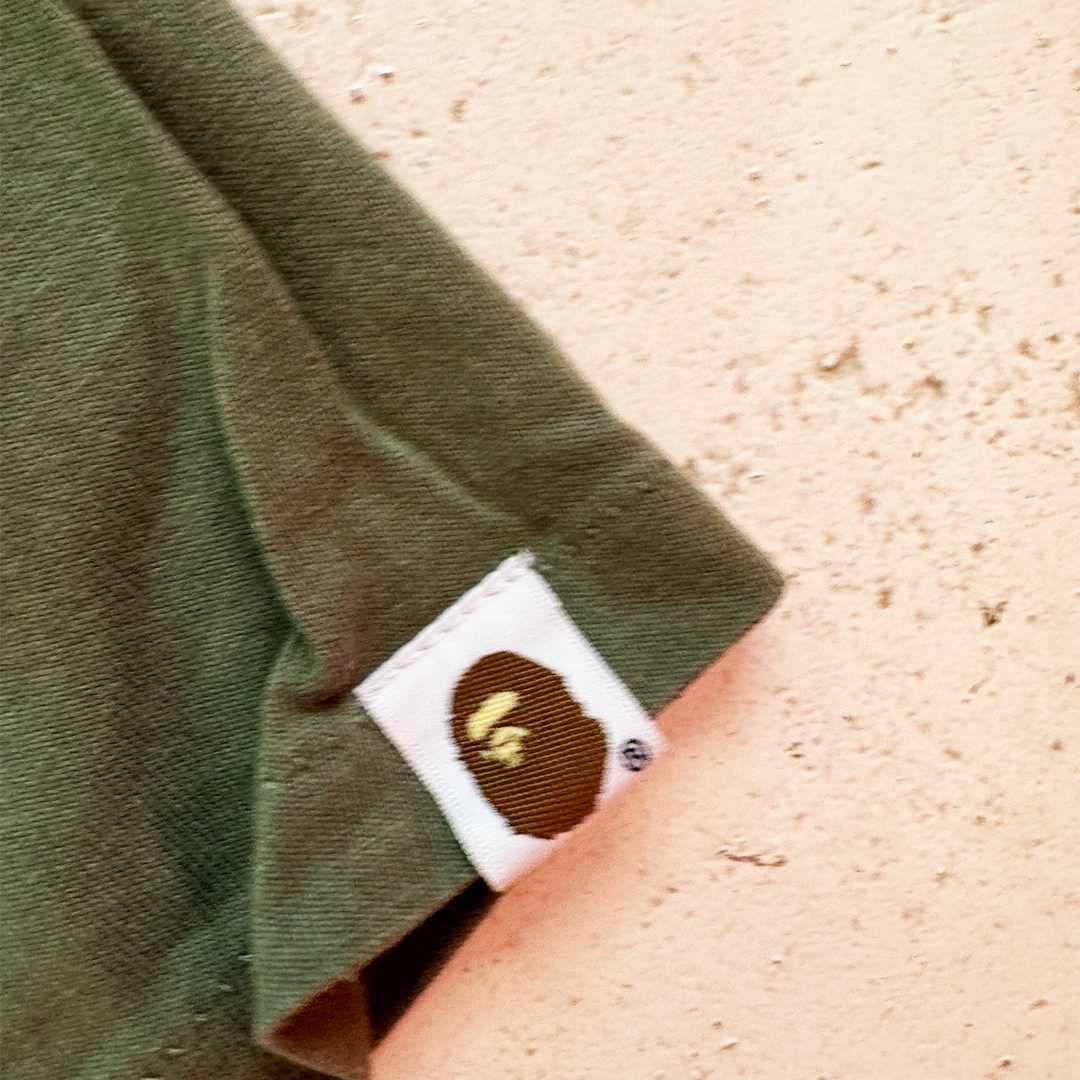 BAPE Small Logo Green Tee (XL)