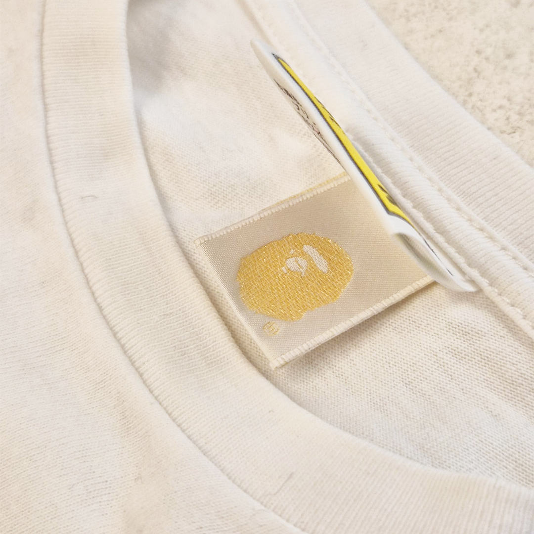 BAPE College Roses White Tee (M)