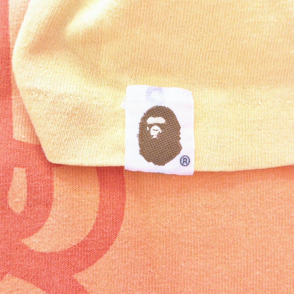 BAPE 2001 Gutan Man Gradient Tee (L)