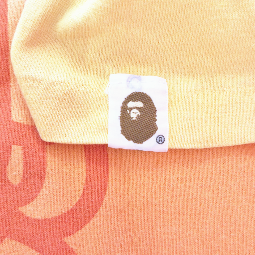 BAPE 2001 Gutan Man Gradient Tee (L)