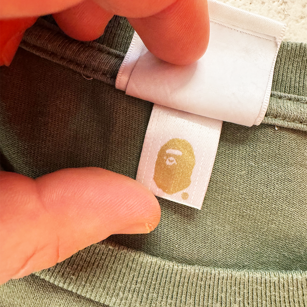 BAPE Small Logo Green Tee (XL)