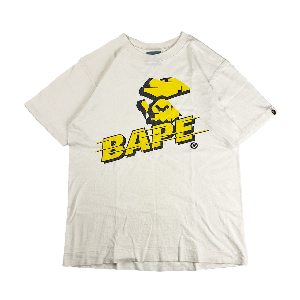 BAPE Mad Ape Vintage 90s White Tee (S)