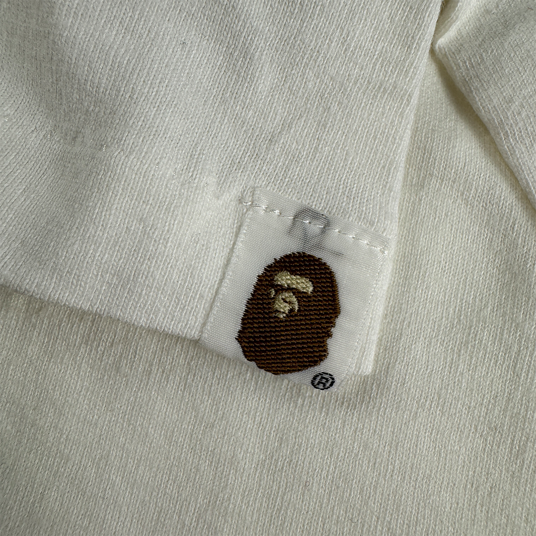 BAPE Mad Ape Vintage 90s White Tee (S)