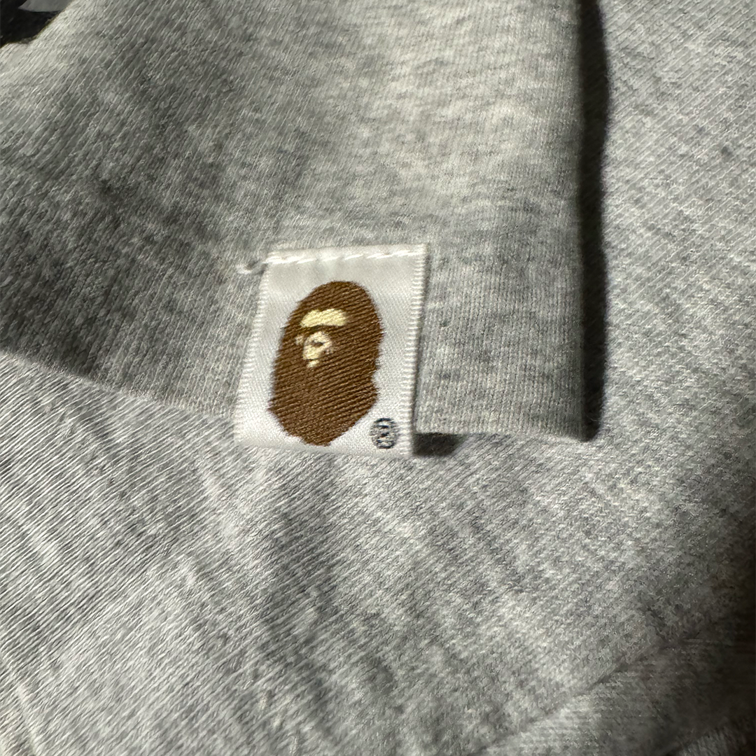 BAPE Baby Milo Cisor Grey Tee (M)