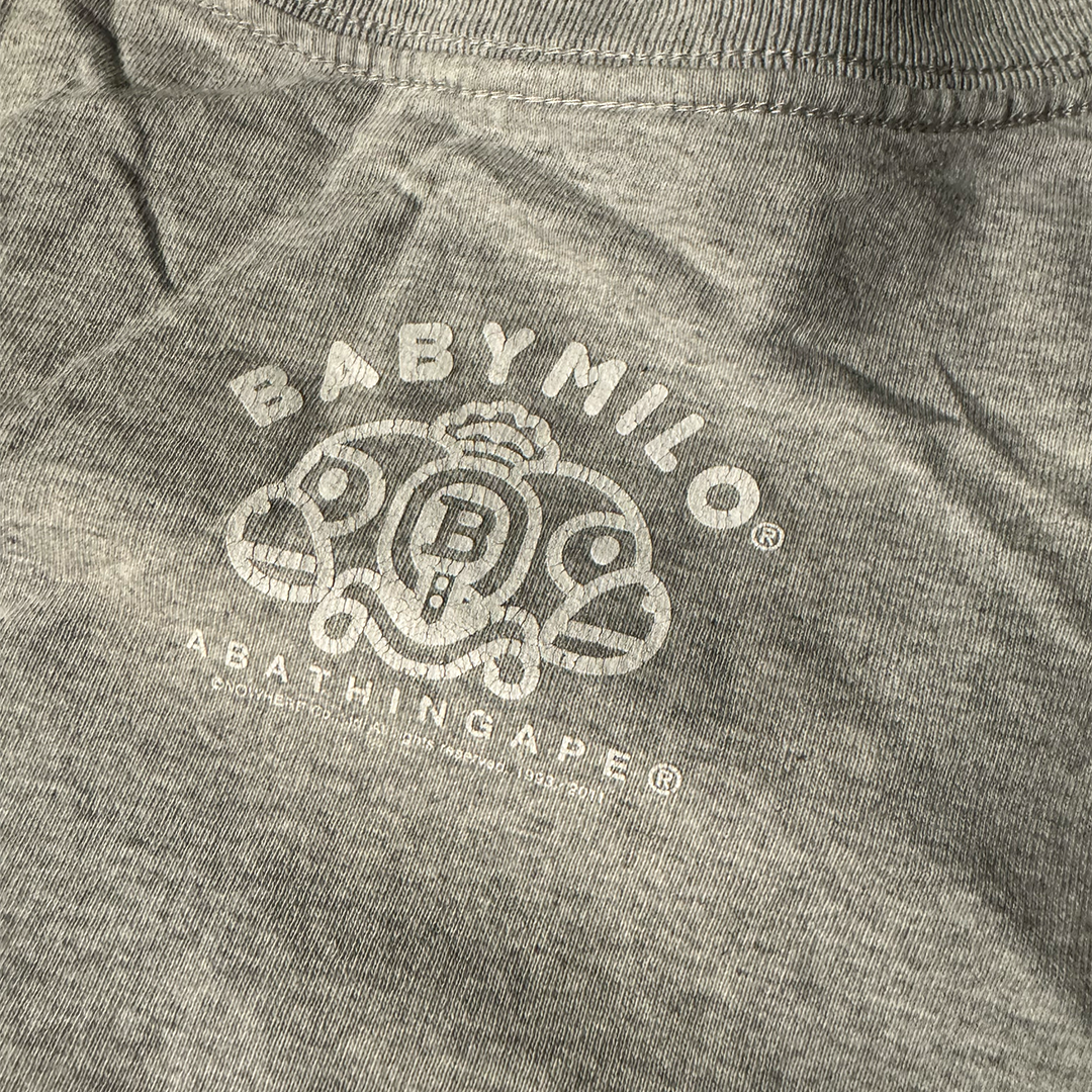 BAPE Baby Milo Cisor Grey Tee (M)