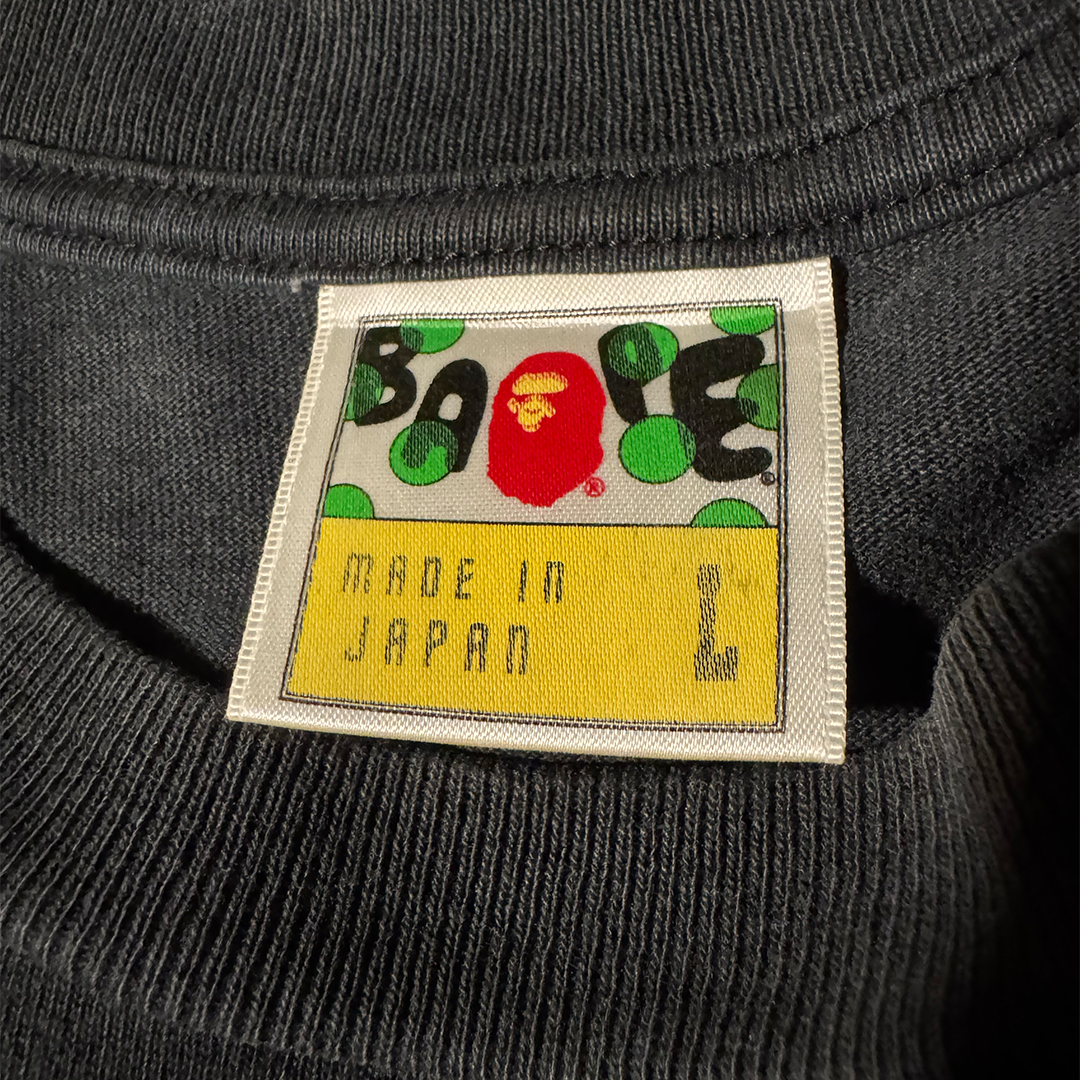 BAPE Baby Milo King Black Tee (L)