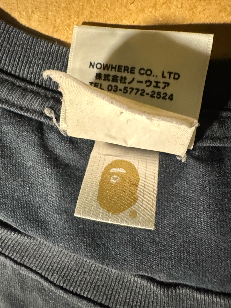BAPE Baby Milo Float Black Tee (XL)