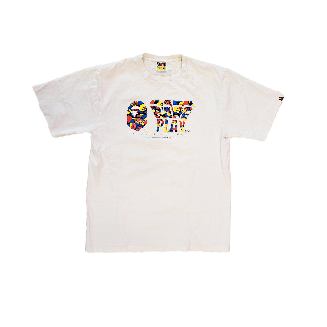 BAPE Play Medicom White Tee (XL)