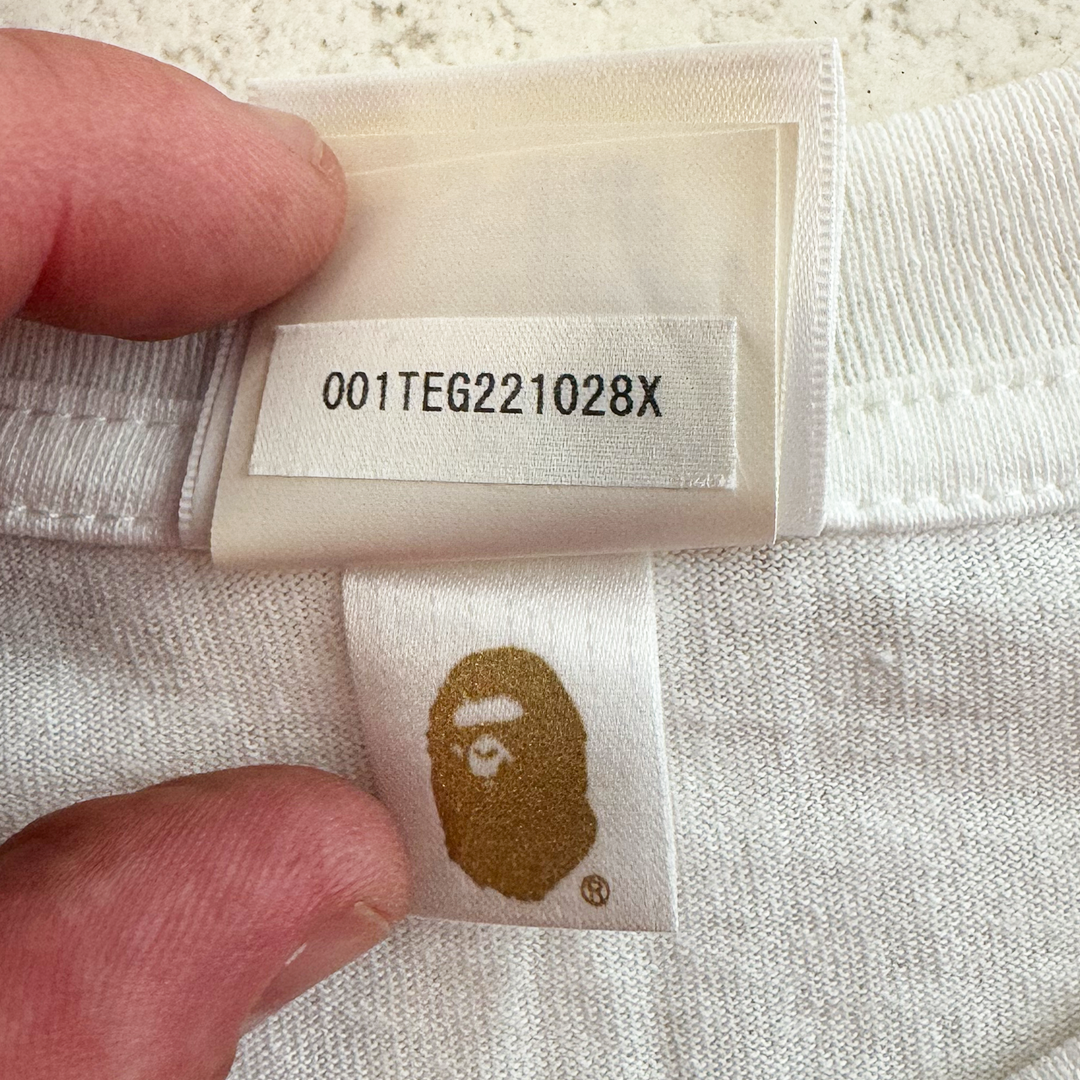 BAPE x DSM Year of the Rat White Tee (S)
