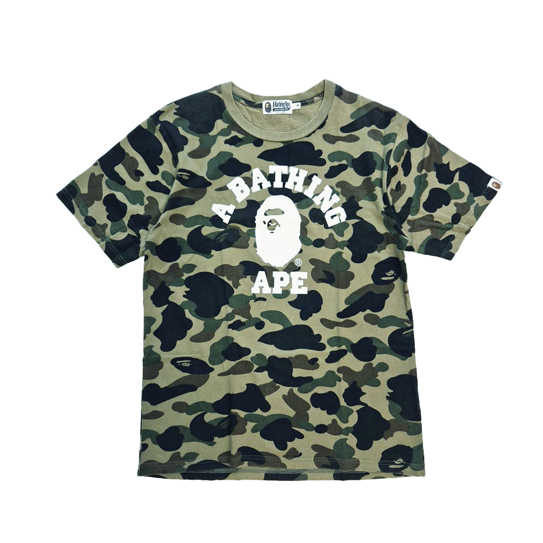 BAPE College Camo Tee (M)