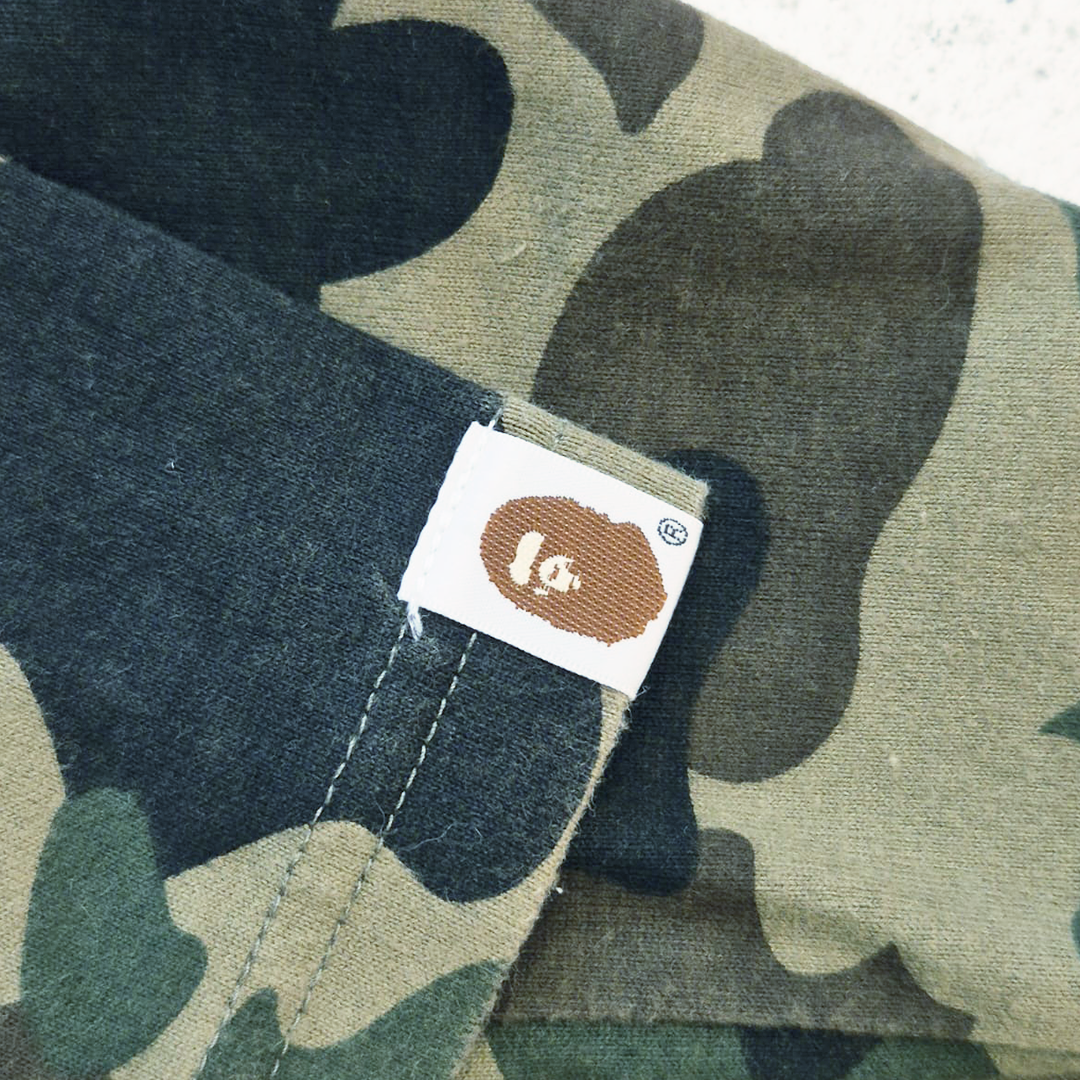 BAPE College Camo Tee (M)