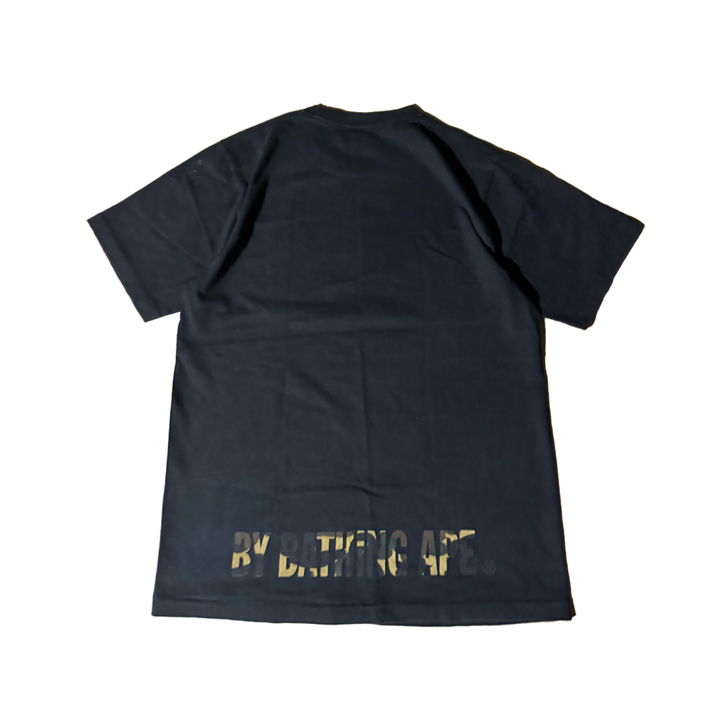 BAPE Camo Ape Face Black Tee (M)