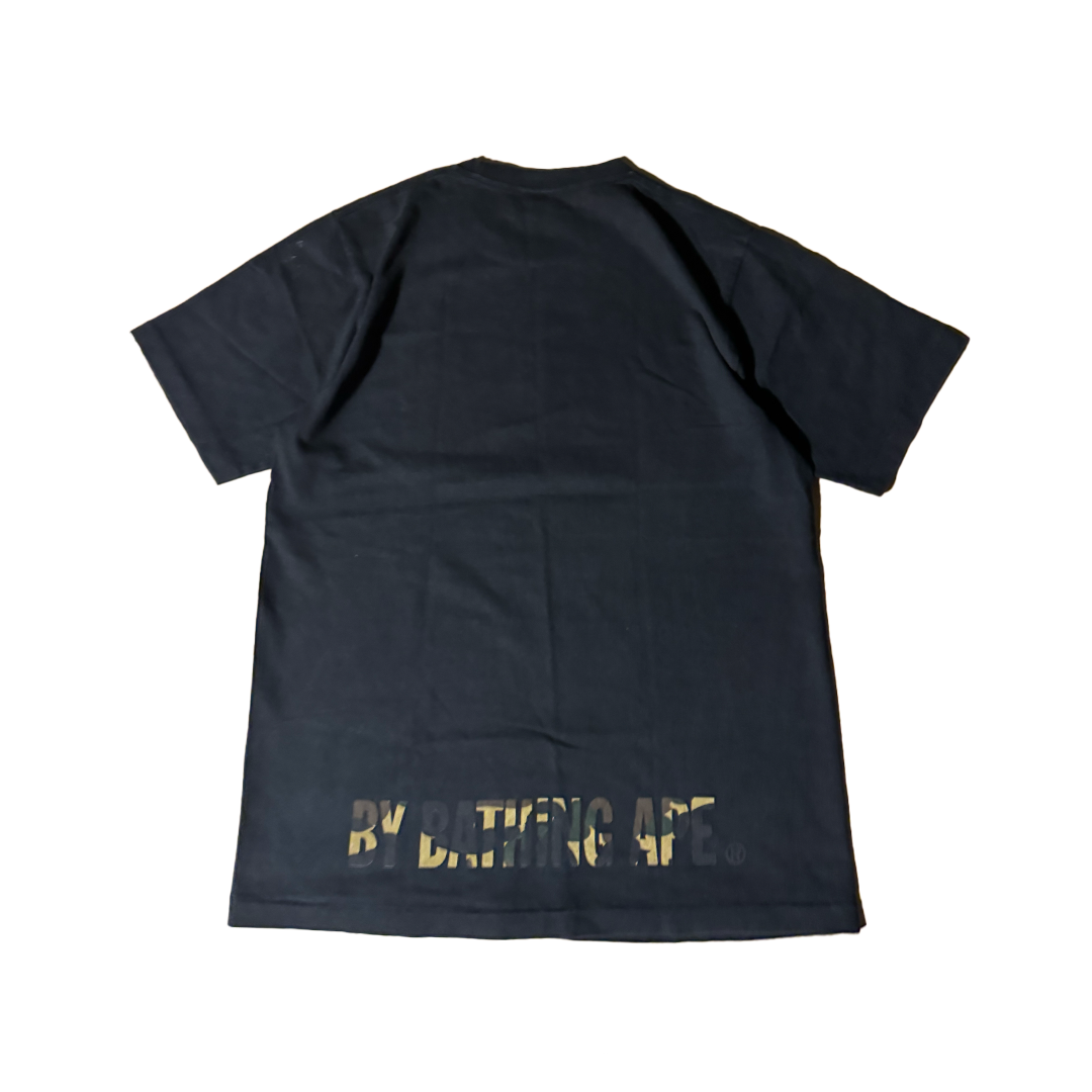BAPE Camo Ape Face Black Tee (M)