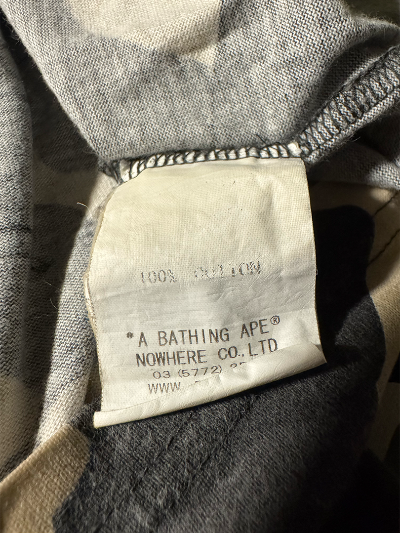 BAPE City Camo Side Grey Tee (M)