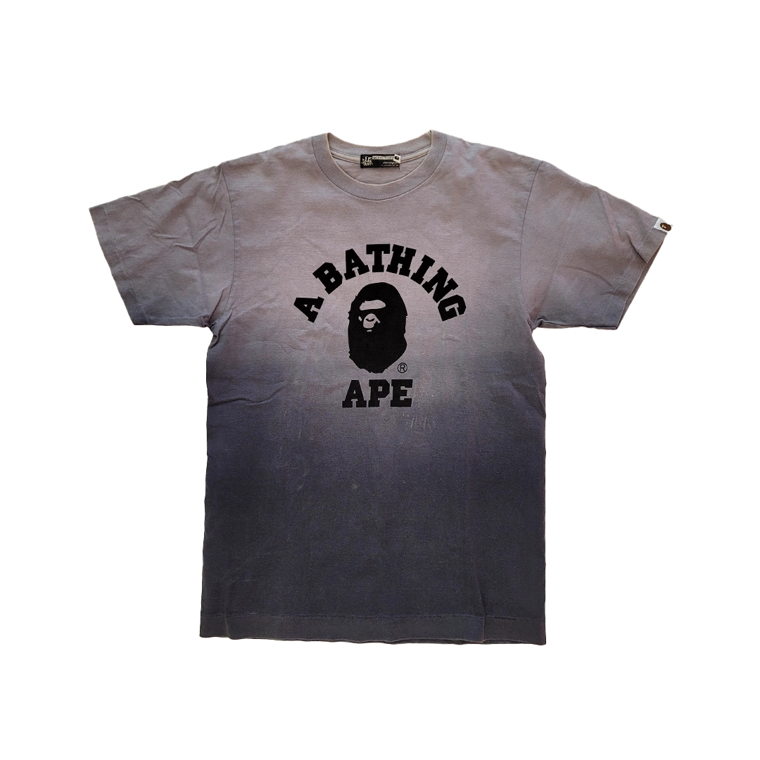 BAPE College Gradient Tee (M)