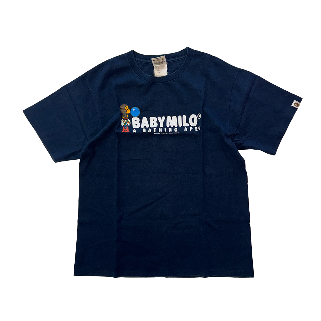BAPE Baby Milo Candy Dark Navy Tee (L)