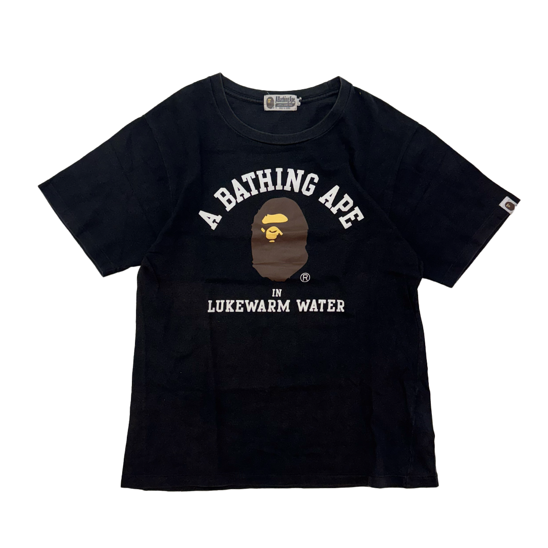 BAPE Gradient Lukewarm Water Black Tee (M)