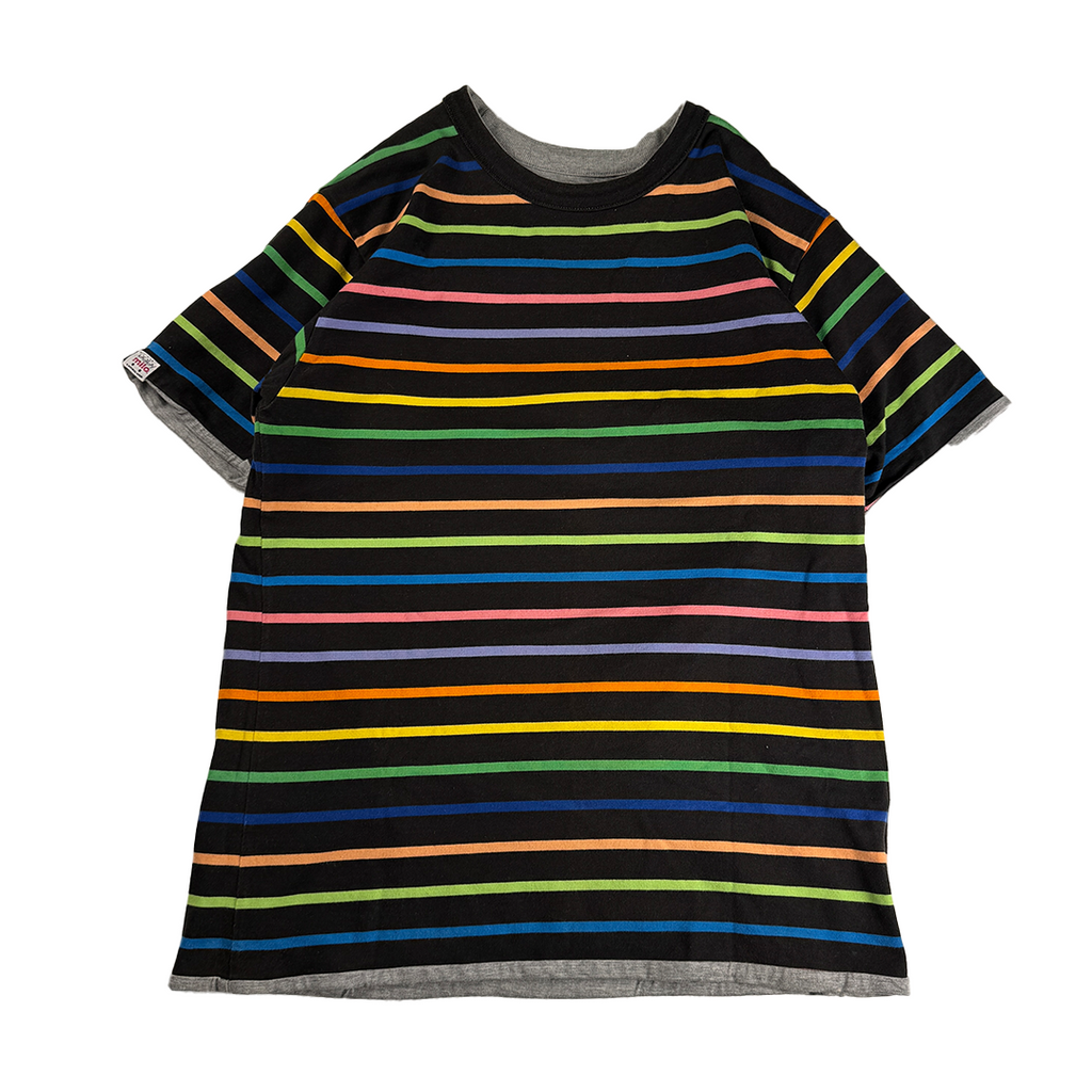 BAPE Baby Milo Reversible Vintage Grey / Lined Tee (S)