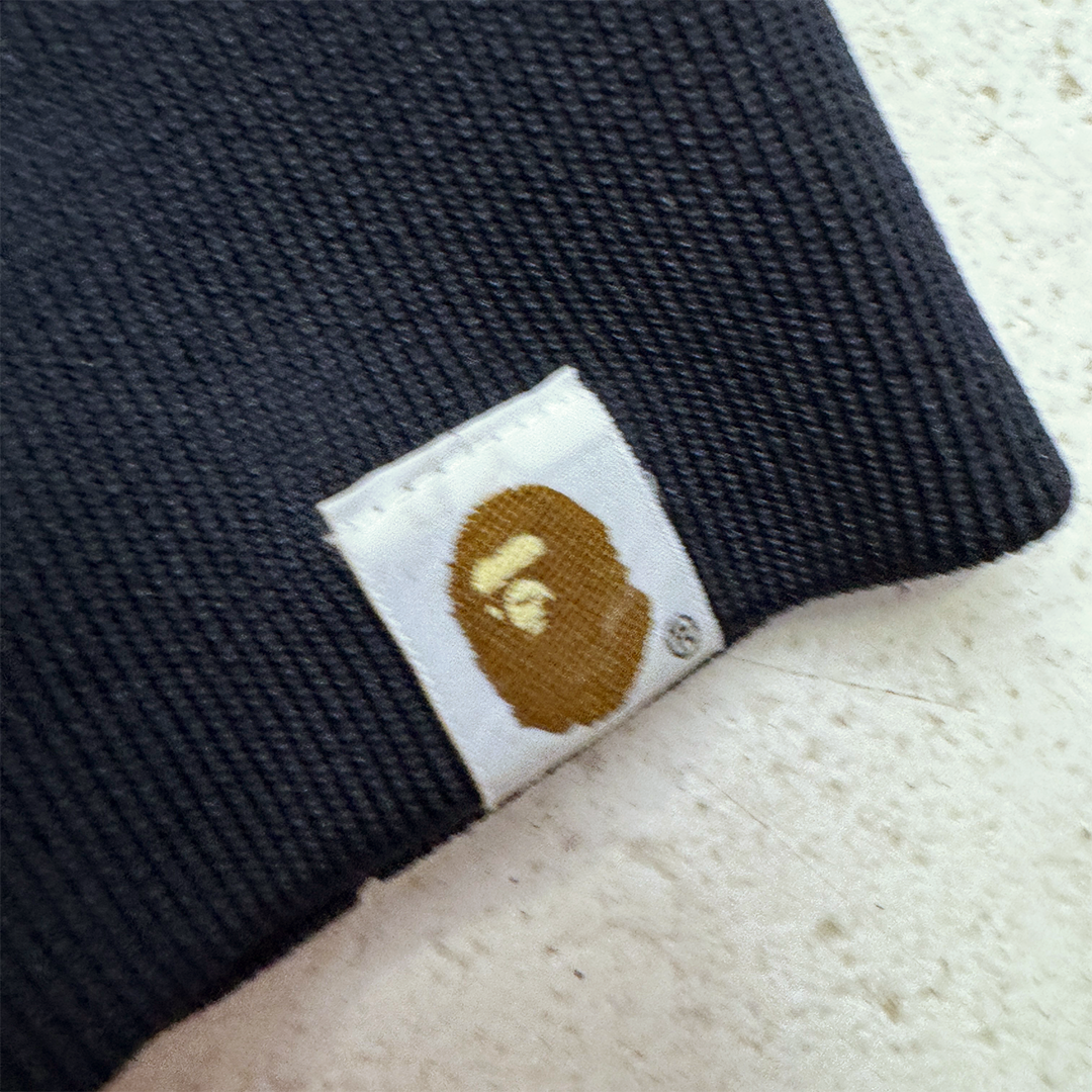 BAPE Vintage 90s Navy Track Jacket (M)