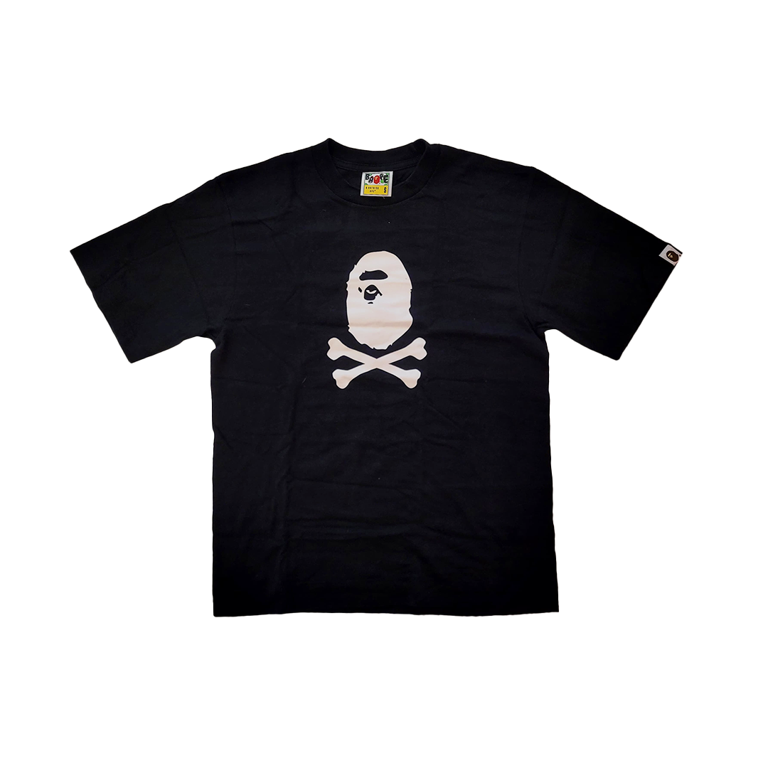 BAPE Crossbone Black Tee (S)
