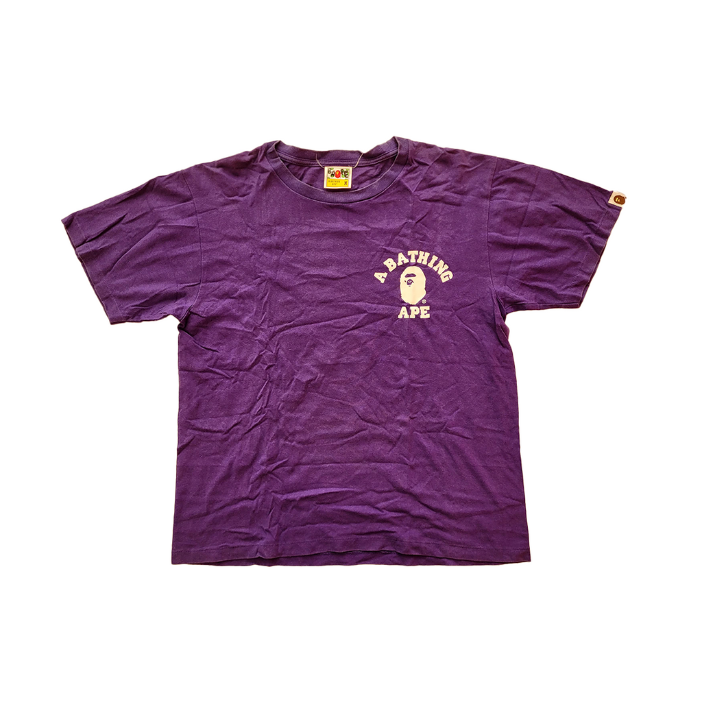 BAPE Apes Together Strong Purple Tee (M)