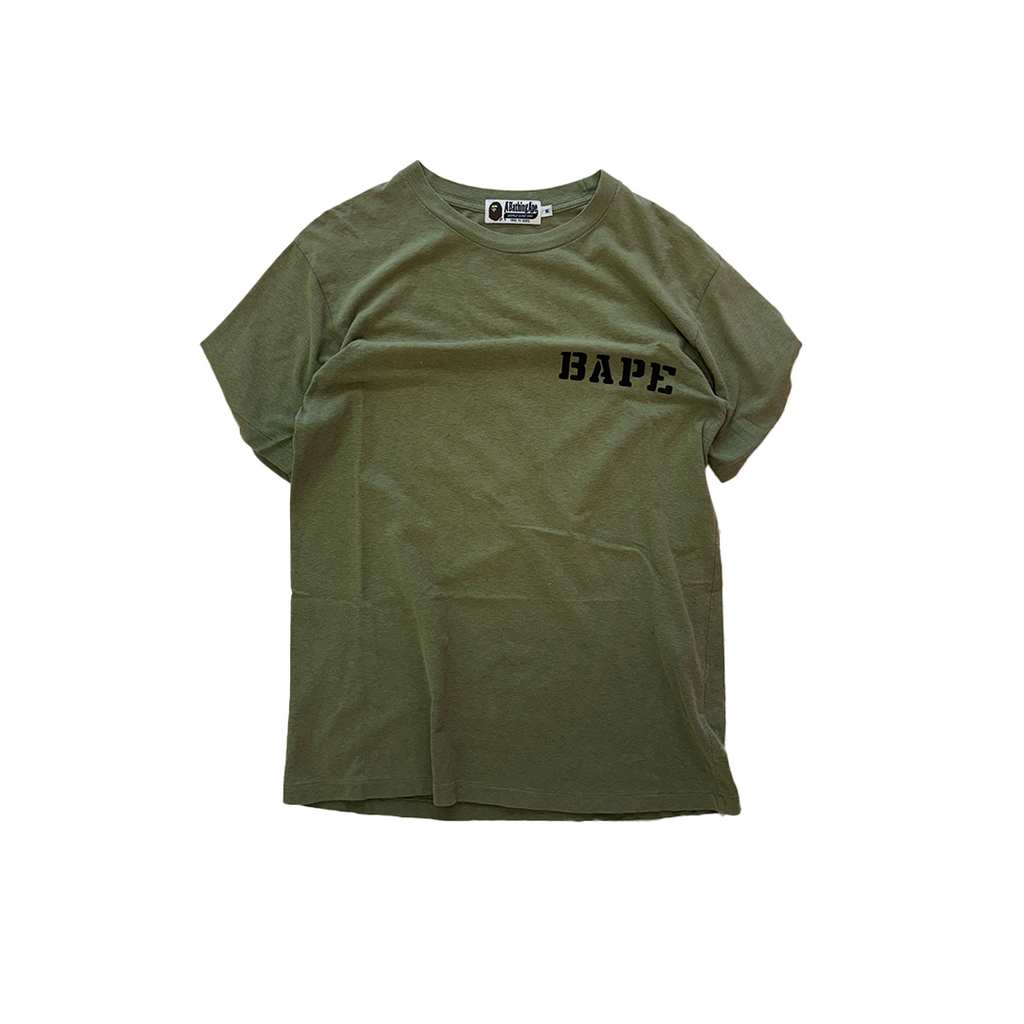 BAPE Bapesta Star Green Tee (M)