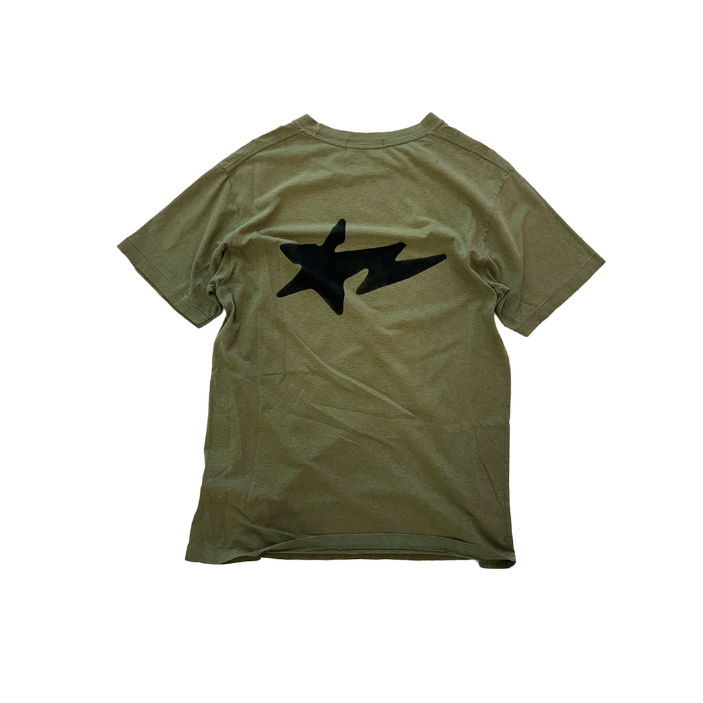 BAPE Bapesta Star Green Tee (M)