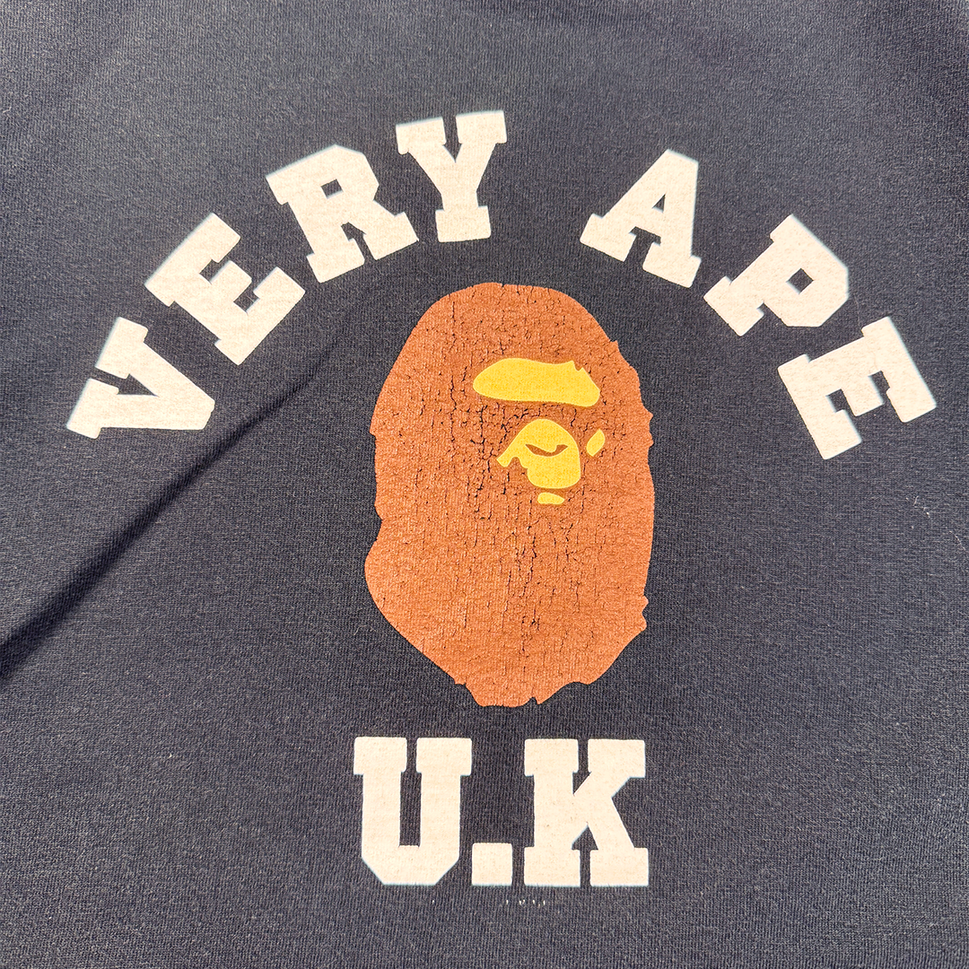 BAPE "Very Ape UK" Black Tee (M)