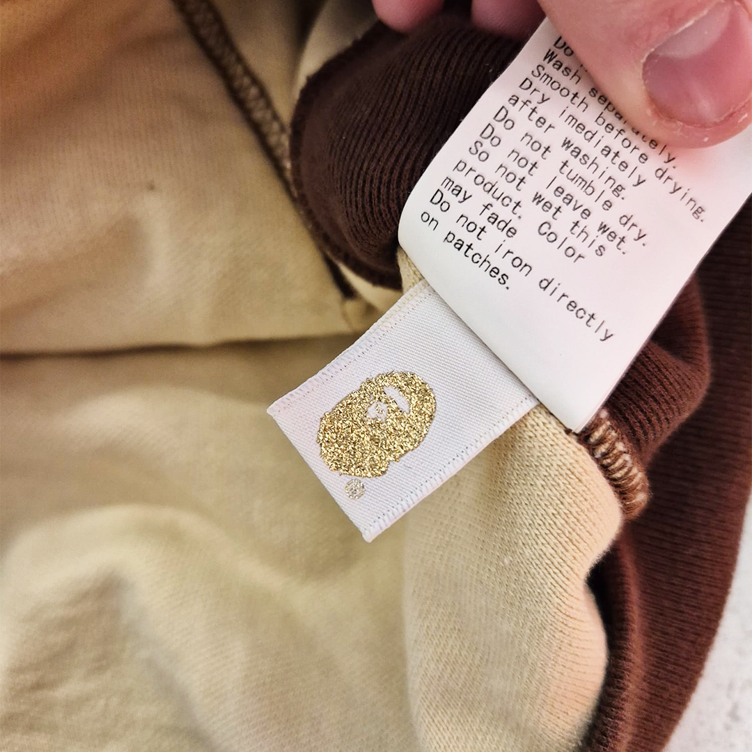 BAPE Plaid Checked Zip Hoodie (L)