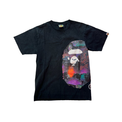 Bape Big Head Side Tee (L)