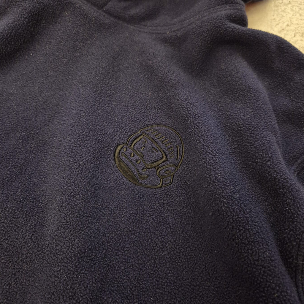 BBC Fleece Navy Hoodie (L)