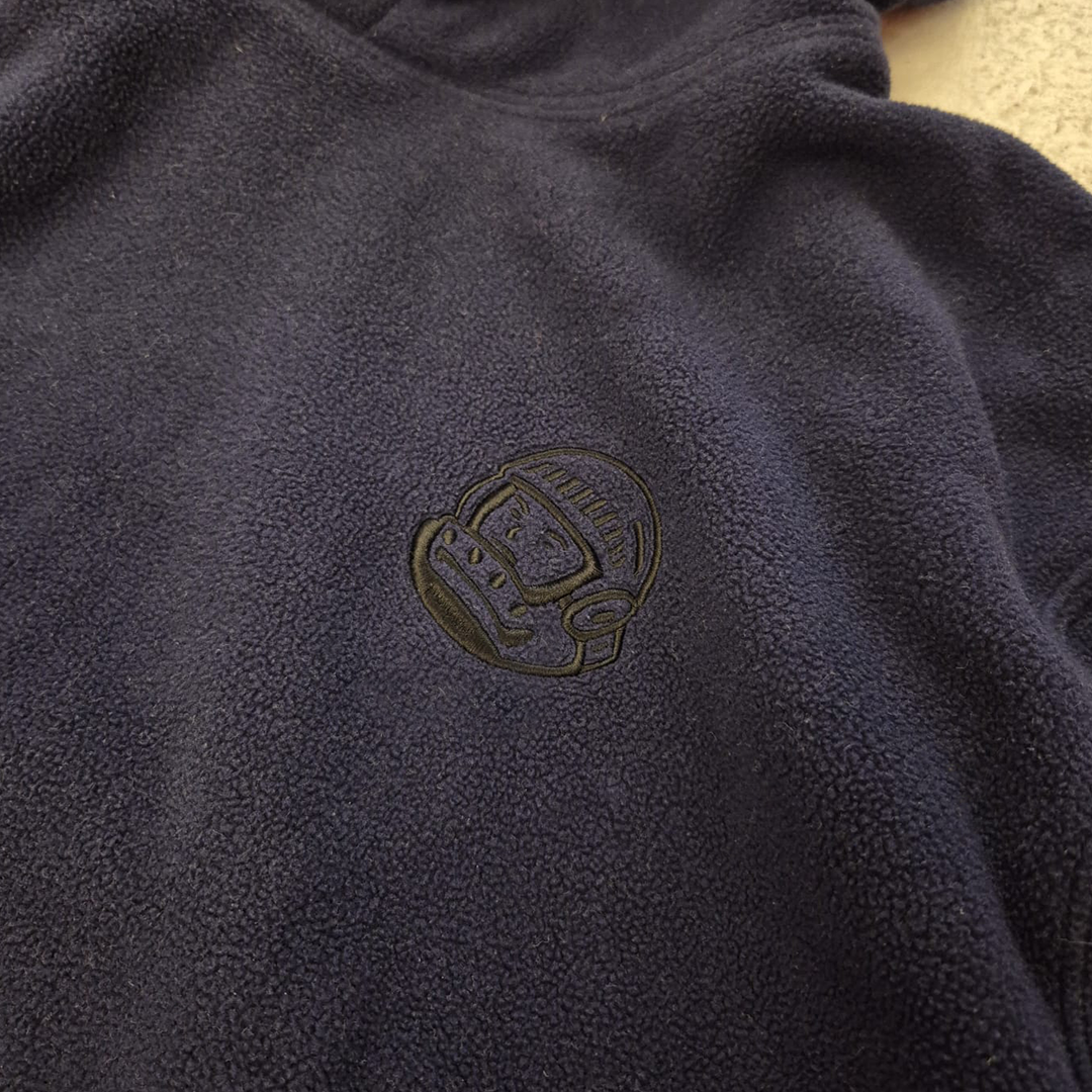 BBC Fleece Navy Hoodie (L)