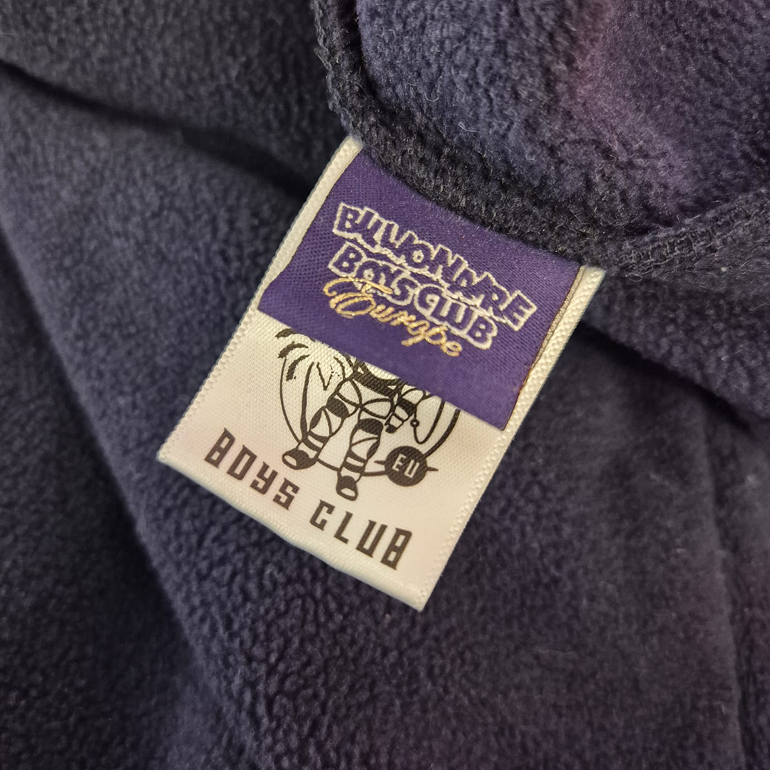 BBC Fleece Navy Hoodie (L)