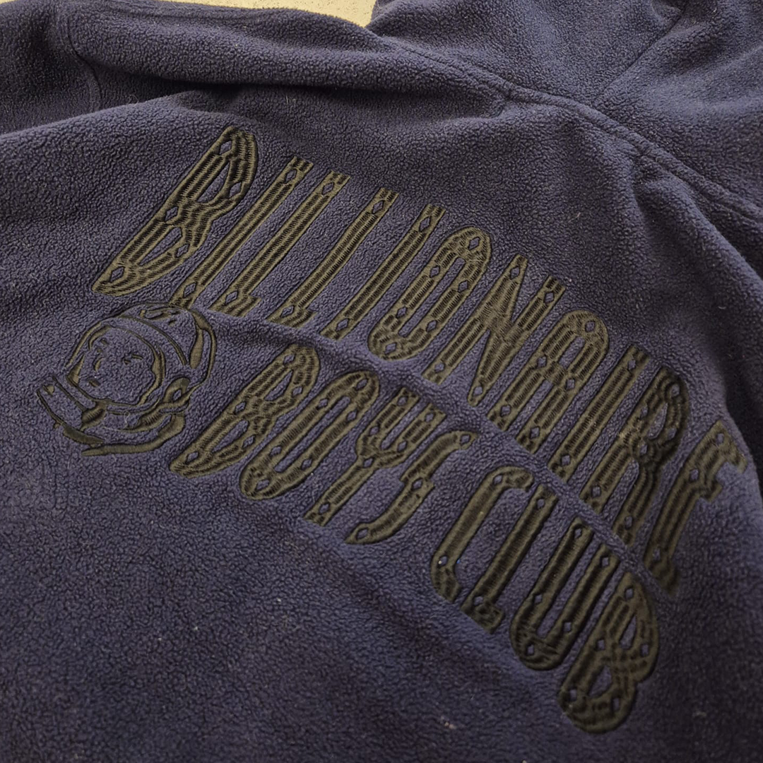 BBC Fleece Navy Hoodie (L)