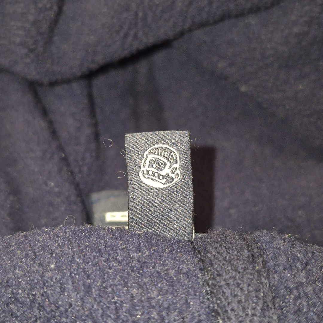 BBC Fleece Navy Hoodie (L)