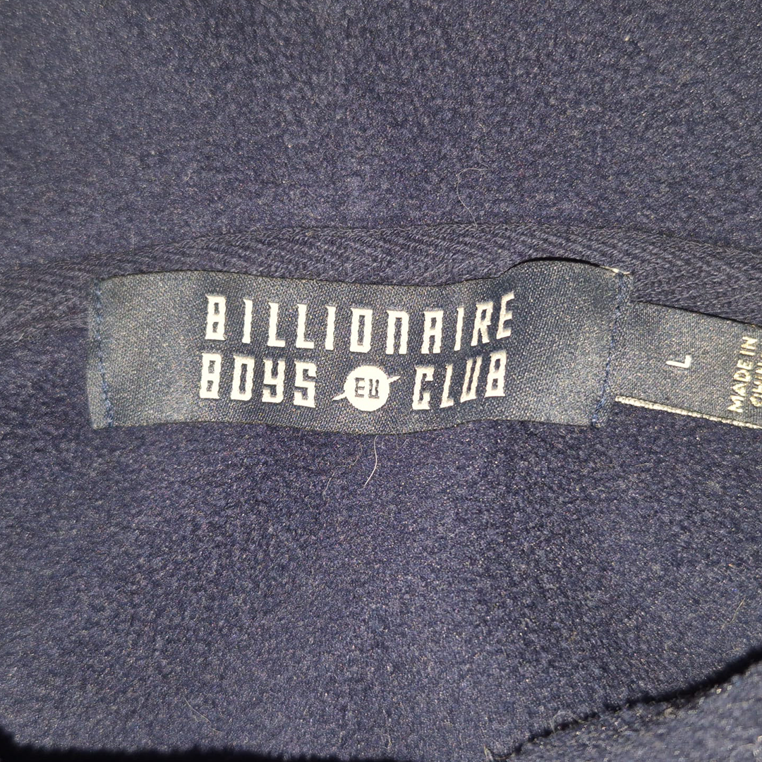 BBC Fleece Navy Hoodie (L)