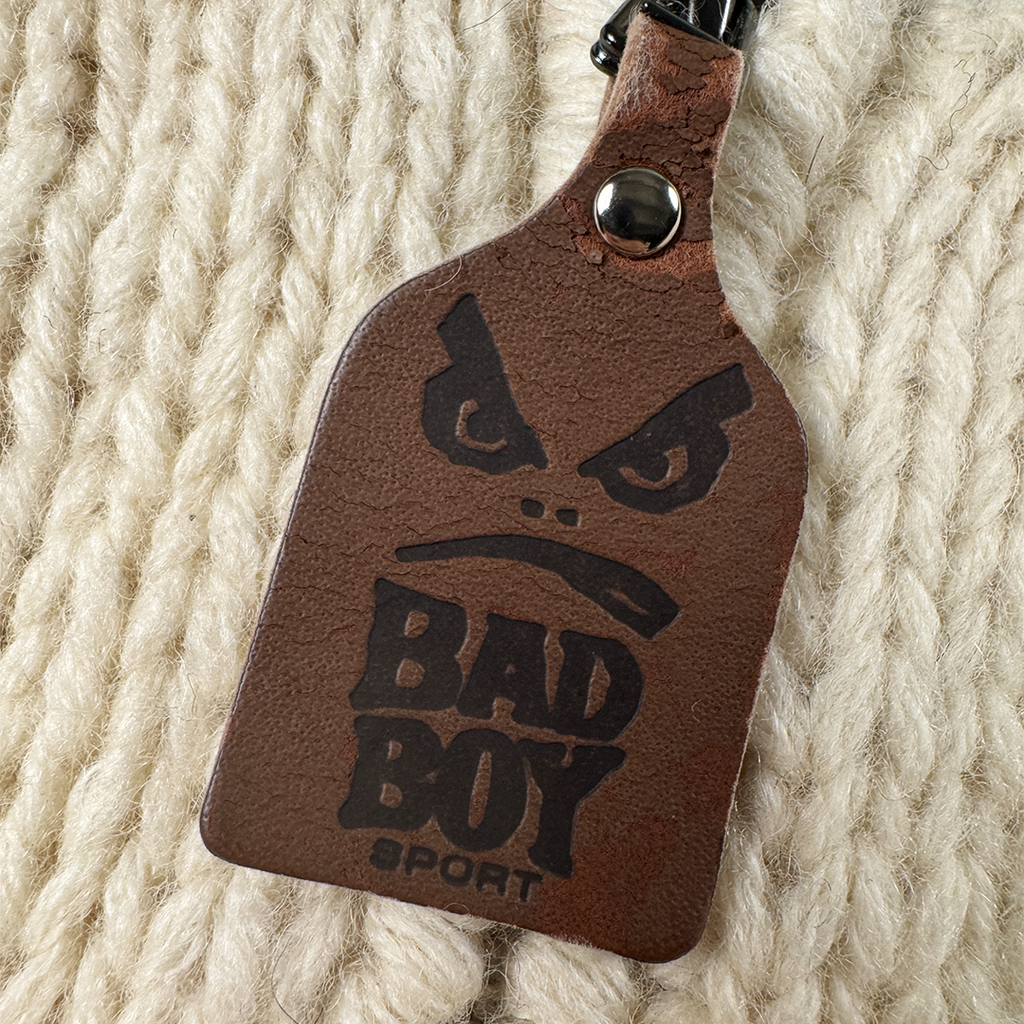 Bad Boy Beige Knit Zip Up Sweater (M)