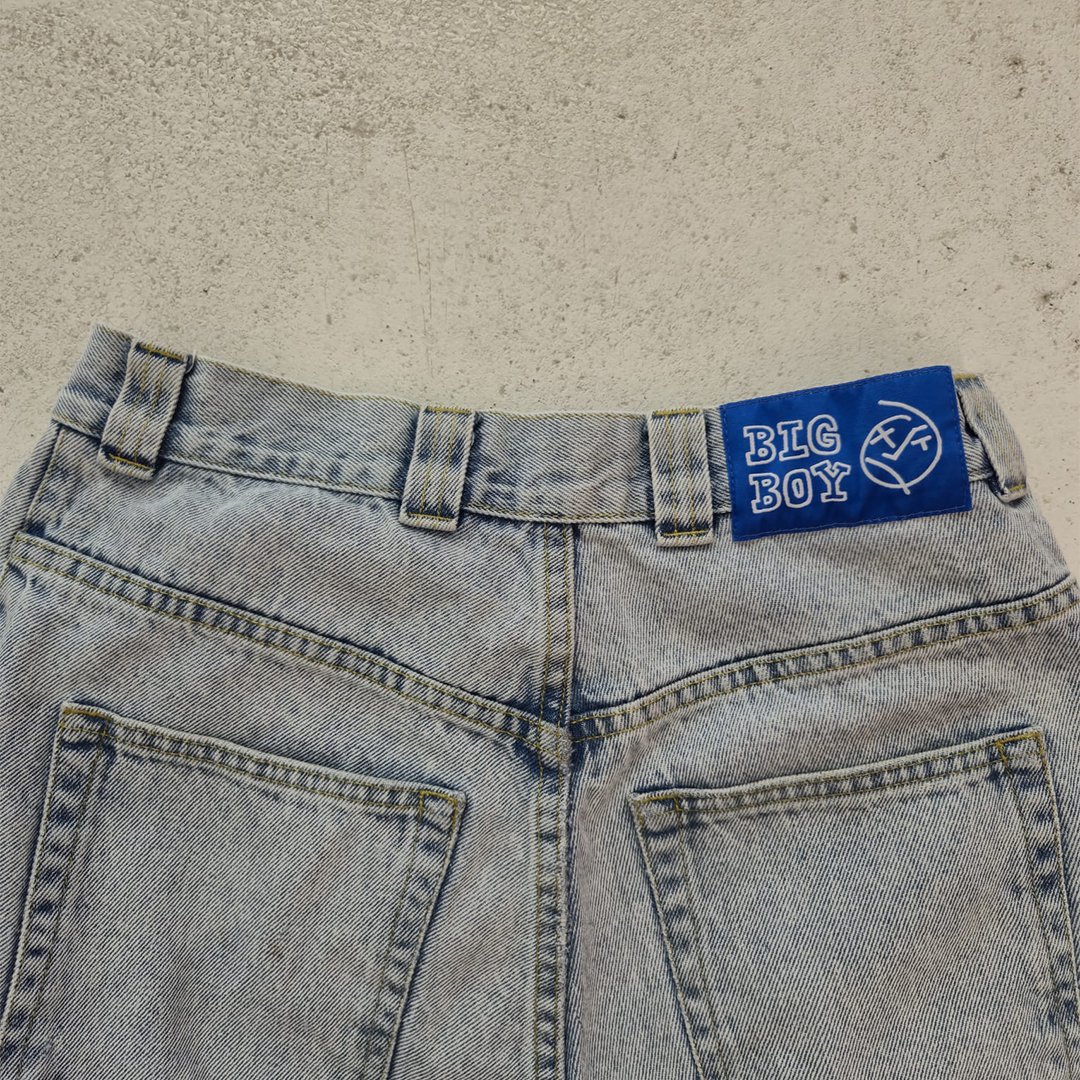 Big Boy Light Blue Baggy Pants (XS)