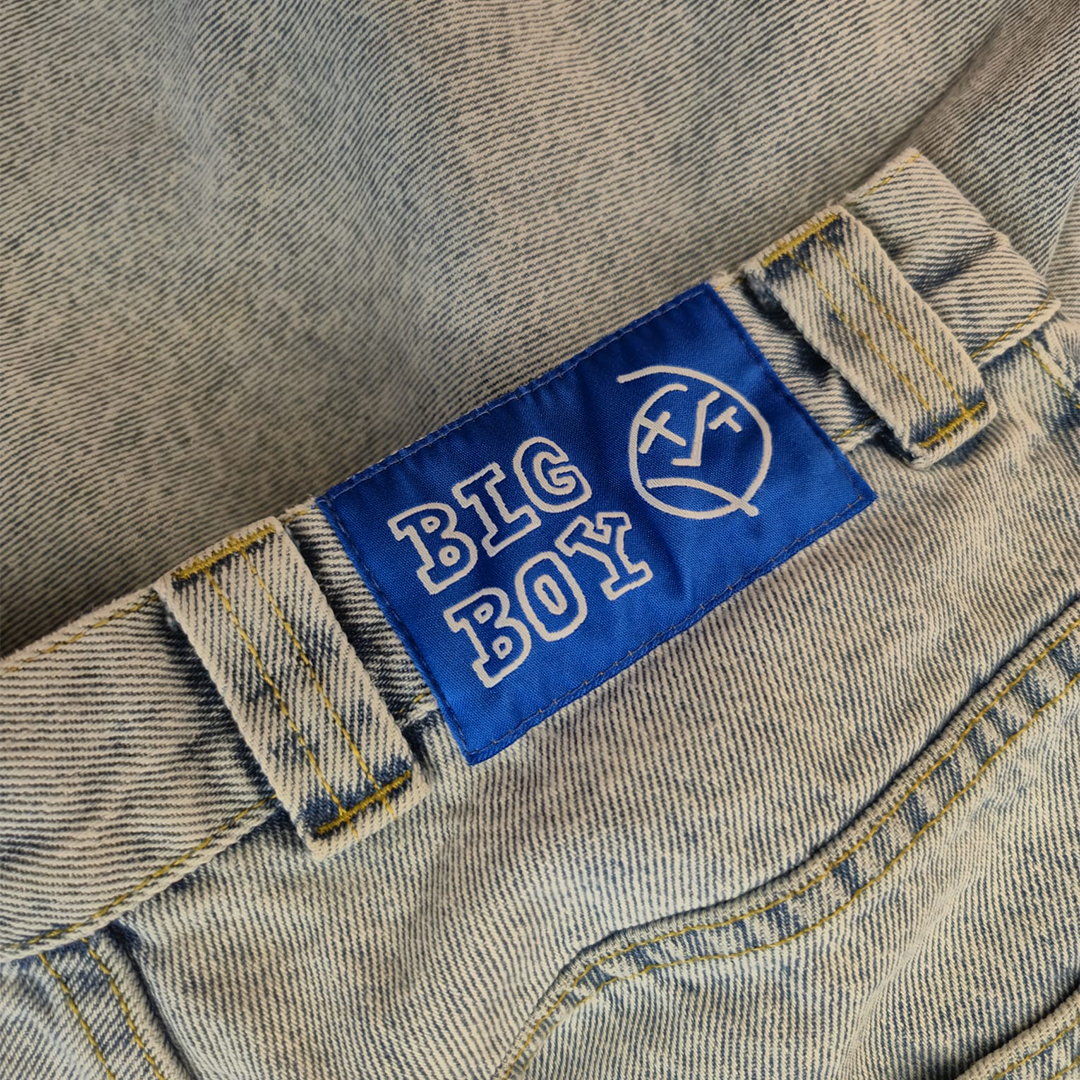 Big Boy Light Blue Baggy Pants (XS)