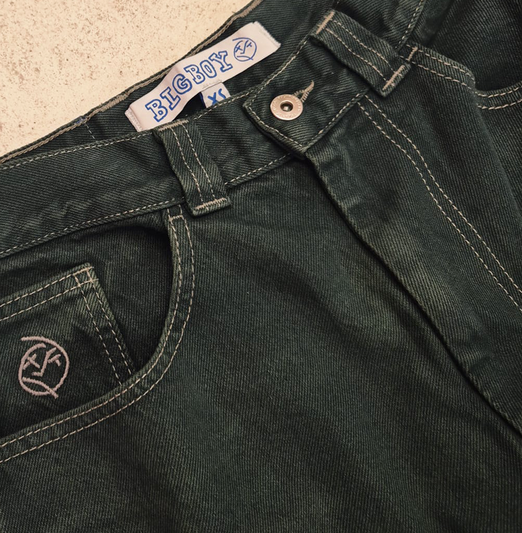 Polar Big Boy Dark Green Pants (XS)